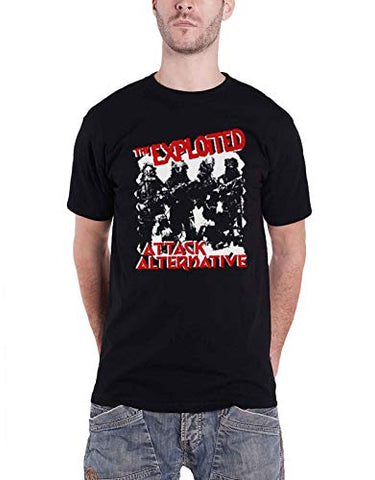 The Exploited Attack T-Shirt Black XL