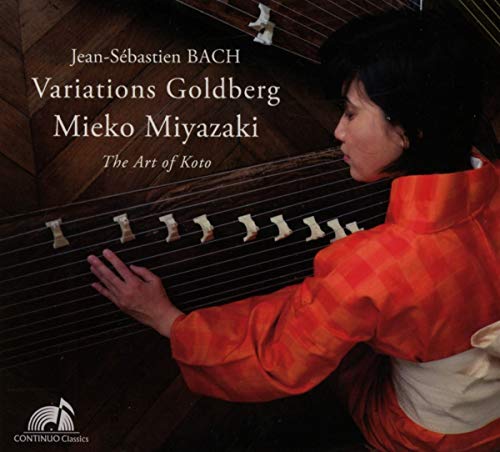 Miyazaki - Bach: Goldberg Variations [Mieko Miyazaki] [Continuo Classics: CC 777.727] [CD]