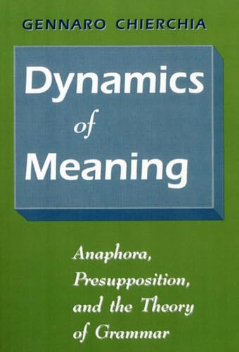 Dynamics of Meaning: Anaphora