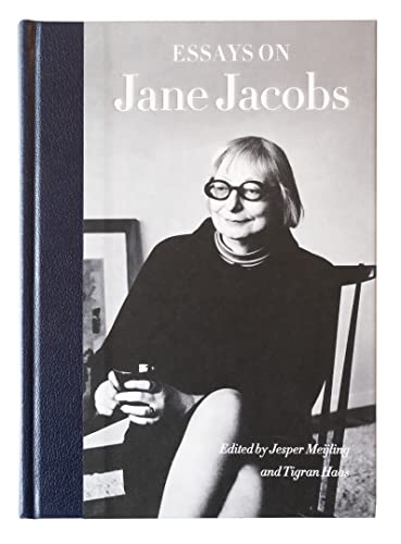 Book cover featuring a portrait of Jane Jacobs in black and white.