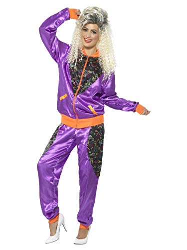 Smiffys Retro Shell Suit Costume, Ladies