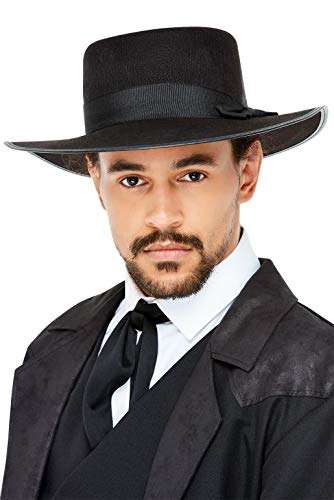 Smiffys 20s Wide Brim Fedora Hat