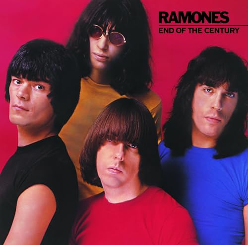 The Ramones band portrait from the "End of the Century" album cover.