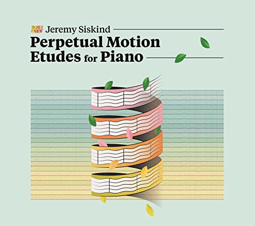 Jeremy Siskind - Perpetual Motion Etudes For Piano [CD]