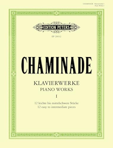 Piano Works Vol. 1 / Klavierwerke : 12 easy to intermediate pieces