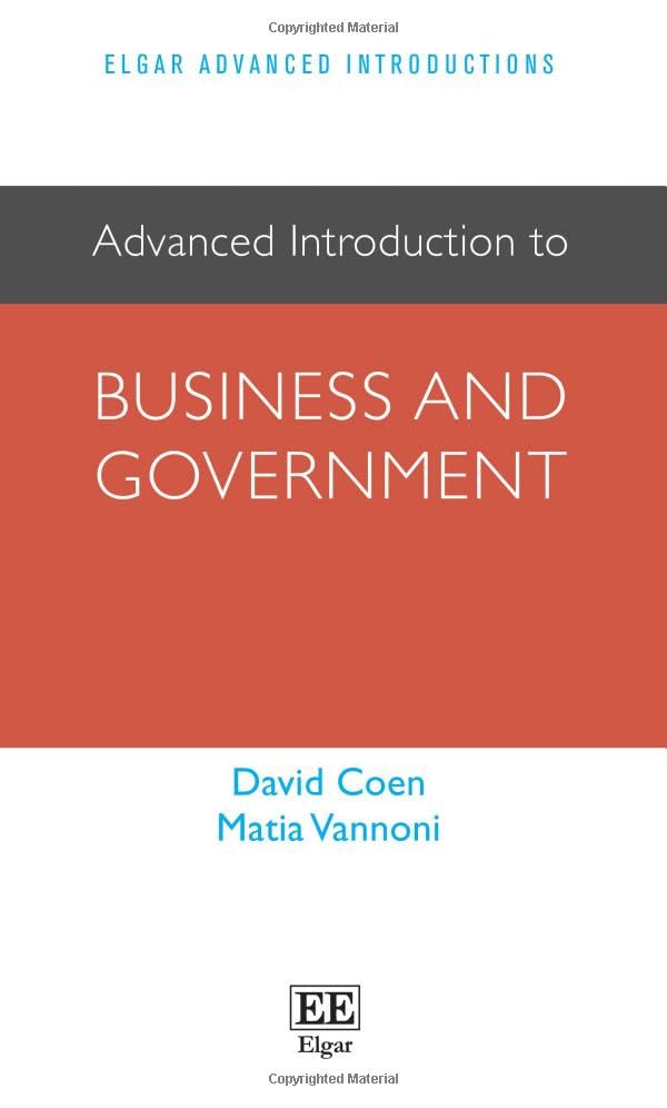 Advanced Introduction to Business and Government