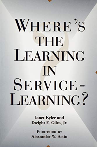 Wheres the Learning in Service-Learning?