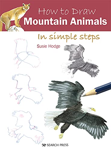 How to Draw: Mountain Animals: in simple steps