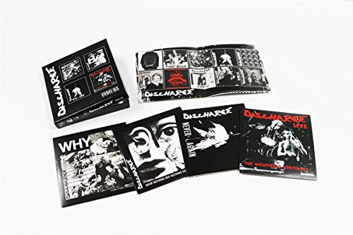 DISCHARGE - 1980-1985 4CD CLAMSHELL BOX [CD]