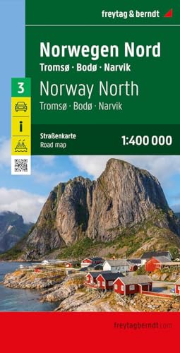 Norway North - Road Map : Tromso - Bodo - Narvik