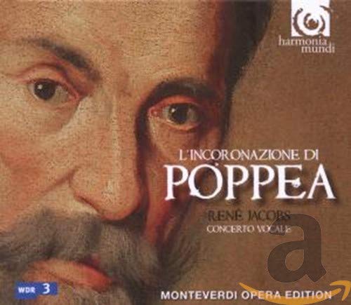 Concerto Vocale - Monteverdi: L'Incoronazione di Poppea (Concerto Vocale/Rene Jacobs) [CD]