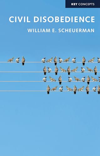 Book cover: "Civil Disobedience" with birds on power lines.
