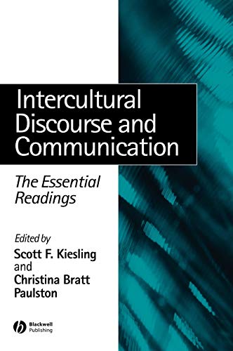 Intercultural Discourse and Communication the     Essential Readings