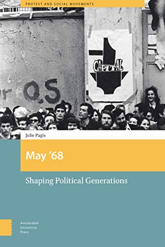 Book cover depicting a 1968 protest with text: “May ‘68.”