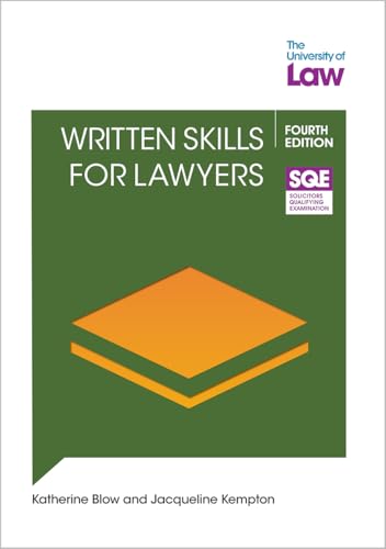 SQE2 Written Skills for Lawyers 4e