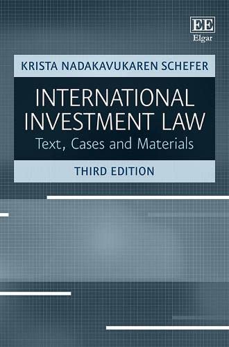 International Investment Law: Text