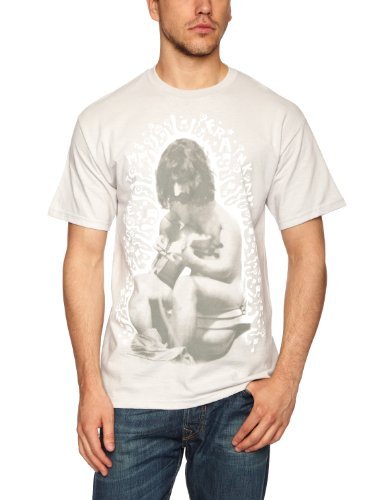 Plastic Head Frank Zappa Toilet Men's T-Shirt Grey Small