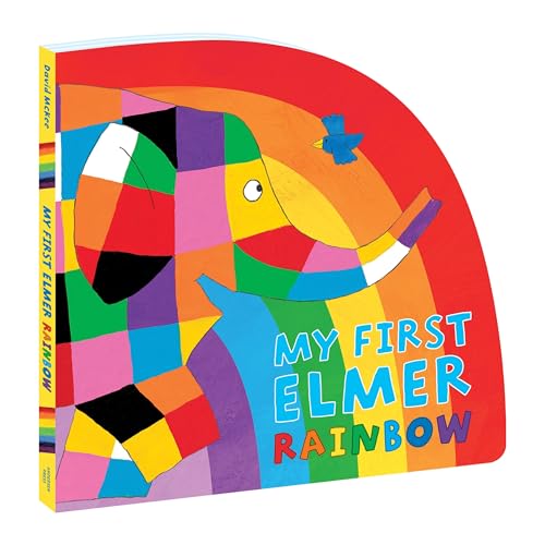 My First Elmer Rainbow : Shaped Board Book
