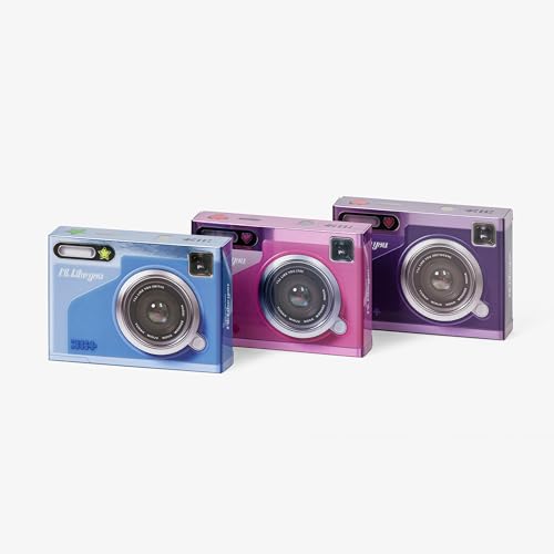 Three colorful camera-shaped CD cases for Illit’s “I’ll Like You” album.
