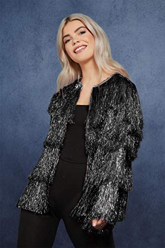 Smiffys Fever Tinsel Festival Jacket