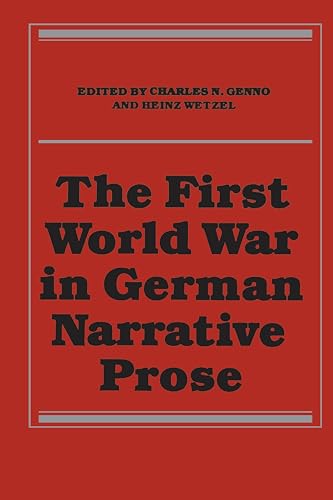 The First World War in German Narrative Prose