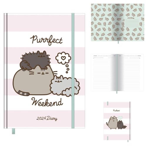 Pusheen journal 2024 Purrfect Weekend