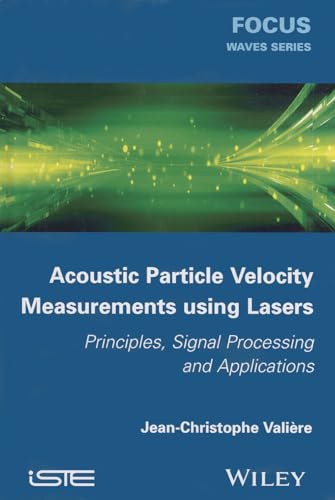 Book cover: "Acoustic Particle Velocity Measurements Using Lasers" with green abstract design.