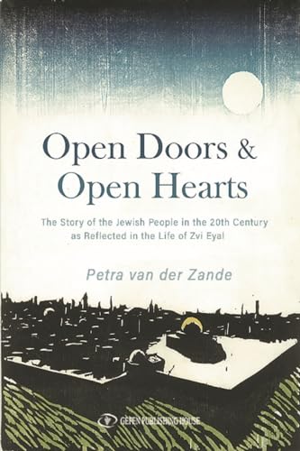 Book cover titled Open Doors & Open Hearts with a city skyline illustration.