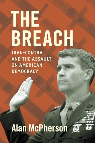 Book cover: "The Breach" featuring Oliver North in military uniform.