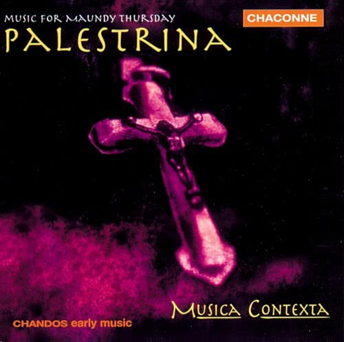 Musica Contexta - Palestrina - Music for Maundy Thursday [CD]