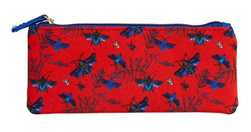 Flight of Beetles Pencil Pouch [Botanical Collection]