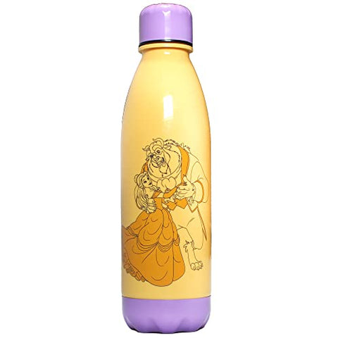 Water Bottle Plastic (680Ml) - Disney Beauty & The Beast