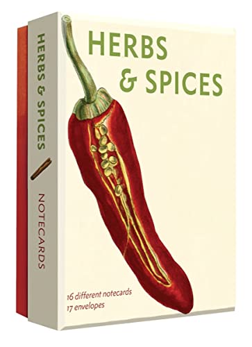 Herbs and Spices Detailed Notecard Set: Detailed Notes