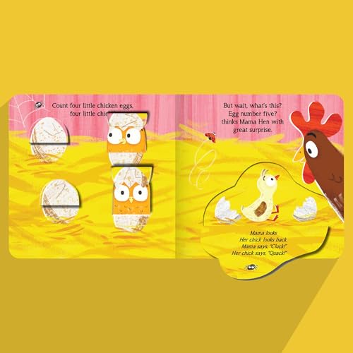 Cluck Cluck Duck : A lift-the-flap counting book