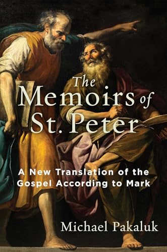 Book cover depicting two bearded men, titled “The Memoirs of St. Peter.”