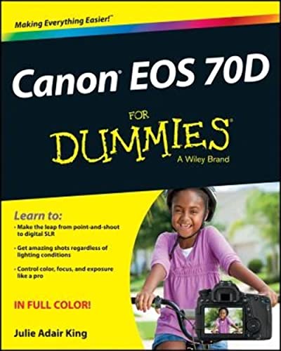 Canon Eos 70D for Dummies
