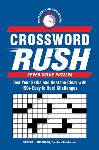 Crossword Rush : Test Your Skills and Beat the Clock with 150+ Easy to Hard Challenges