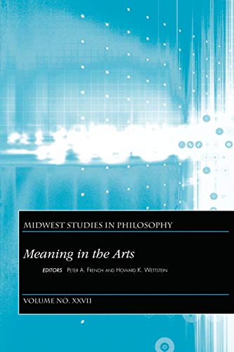 Meaning in the Arts: v. 27