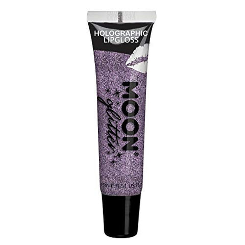 Holographic Glitter Lipgloss by Moon Glitter - 15ml - Purple