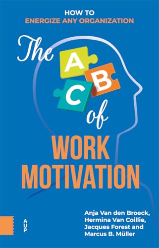 Book cover: “The ABC of Work Motivation” with puzzle piece letters.