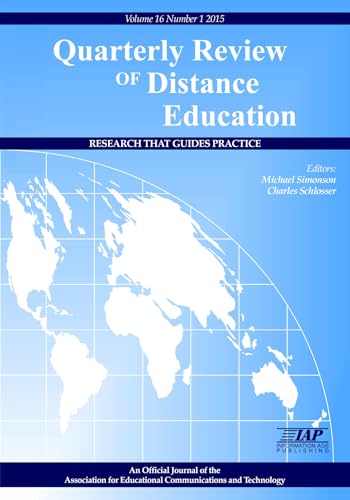 Quarterly Review of Distance Education Vol 16 Issue 1