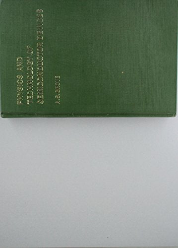 Physics and Technology of Semiconductor Devices