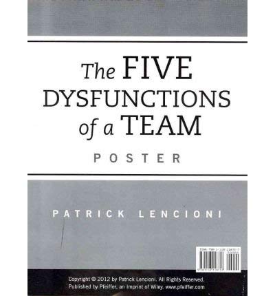 [ THE FIVE DYSFUNCTIONS OF A TEAM: TEAM ASSESSMENT ] By Lencioni, Patrick M. ( AUTHOR ) Apr-2012[ Paperback ]