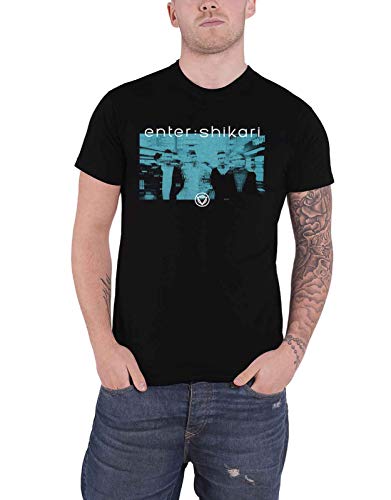 Enter Shikari T Shirt Japan Shot Band Logo Official Mens Black XXL