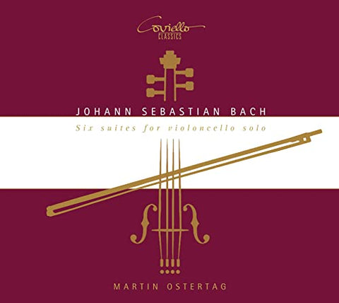 Martin Ostertag - JS Bach: Six Suites For Violoncello Solo BWV 1007-1012 [CD]