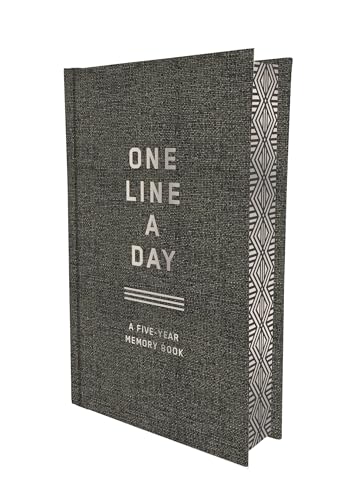 Charcoal Canvas One Line a Day : A Five-Year Memory Book