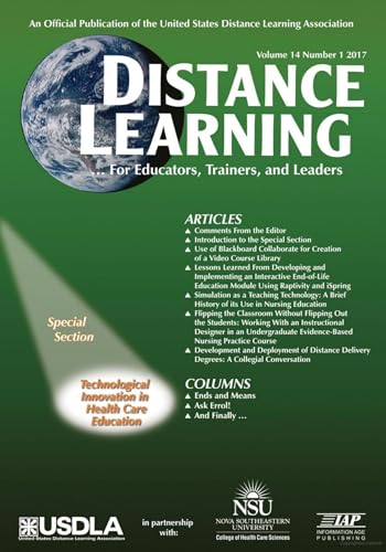 Distance Learning Vol 14 Issue 1