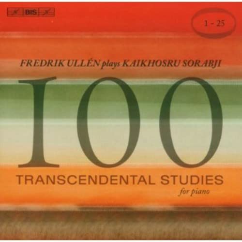 Fredrik Ullen - Sorabji: 100 Transcendental Studies, Nos. 1-25 [CD]