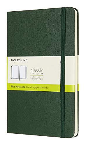 LARGE PLAIN HARDCOVER NOTEBOOK MYRTLE GR