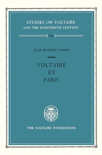 Voltaire et Paris : 195